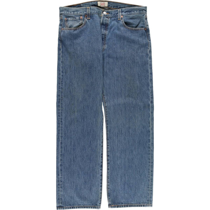 Levi's 501 straight denim pants for men, size W36 cotton blue type Vintage Second Hand