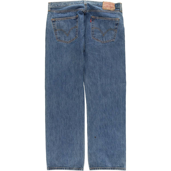 Levi's 501 straight denim pants for men, size W36 cotton blue type Vintage Second Hand