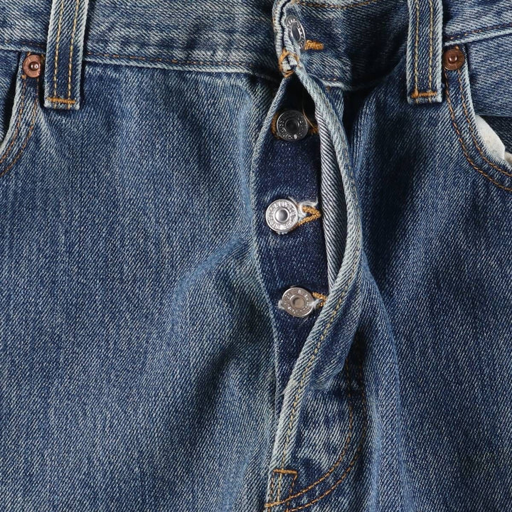 Levi's 501 straight denim pants for men, size W36 cotton blue type Vintage Second Hand