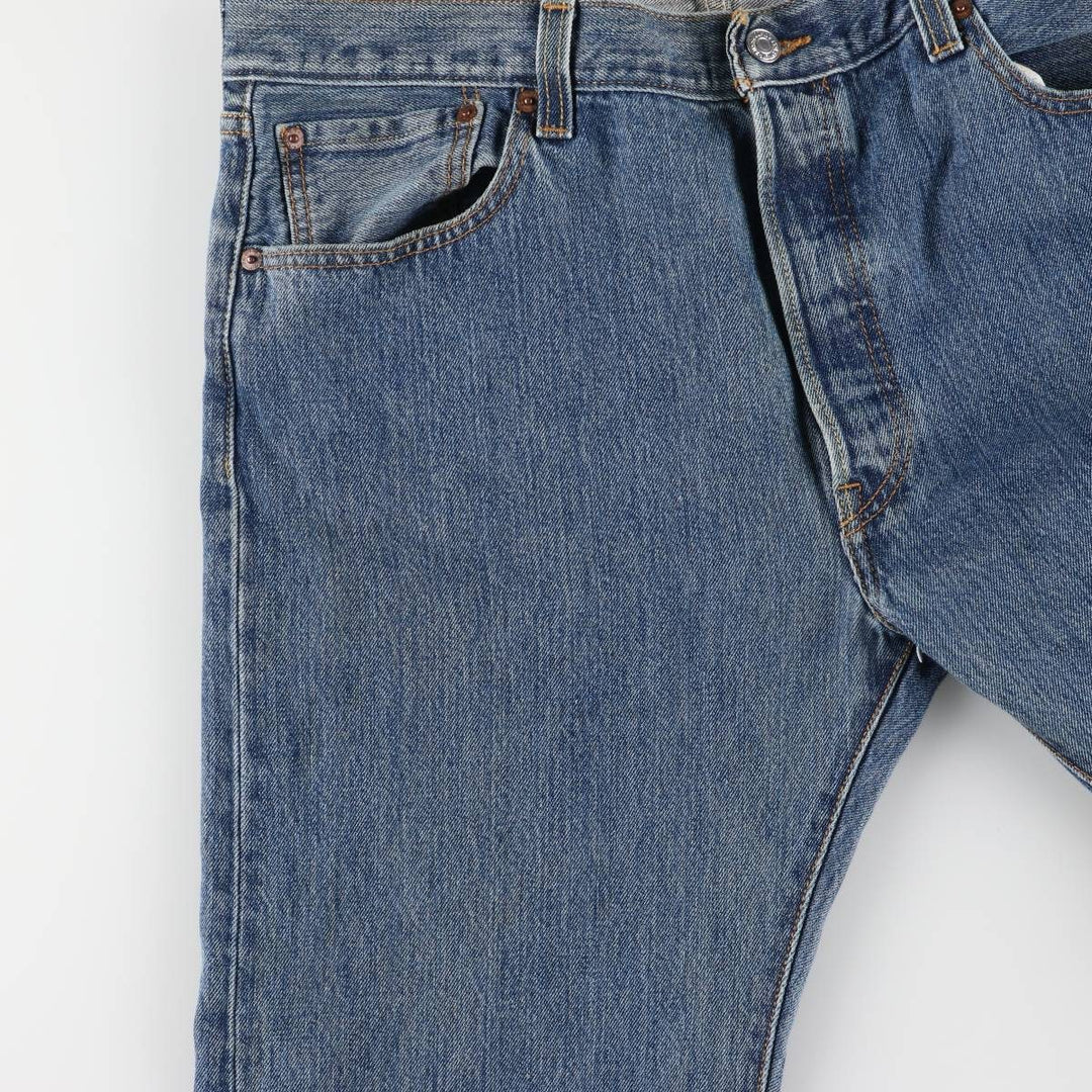 Levi's 501 straight denim pants for men, size W36 cotton blue type Vintage Second Hand