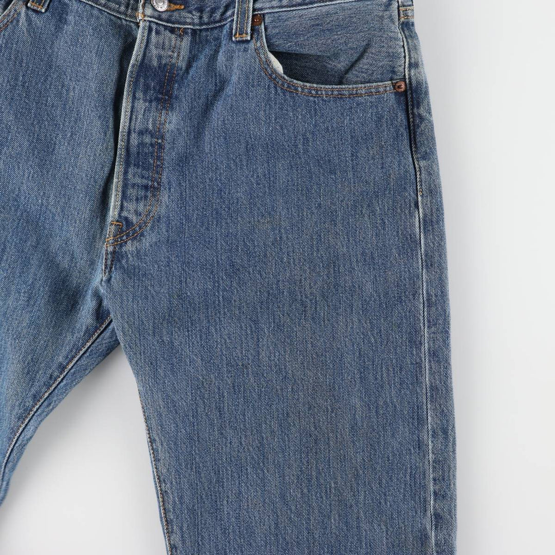 Levi's 501 straight denim pants for men, size W36 cotton blue type Vintage Second Hand