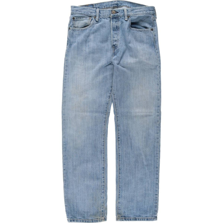 Levi's 501 straight denim pants for men, size W33 cotton blue type Vintage Second Hand