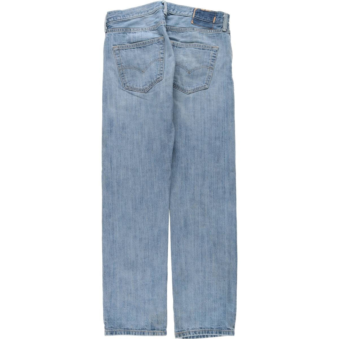 Levi's 501 straight denim pants for men, size W33 cotton blue type Vintage Second Hand