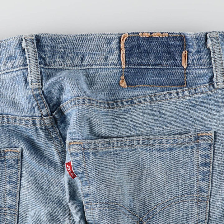 Levi's 501 straight denim pants for men, size W33 cotton blue type Vintage Second Hand