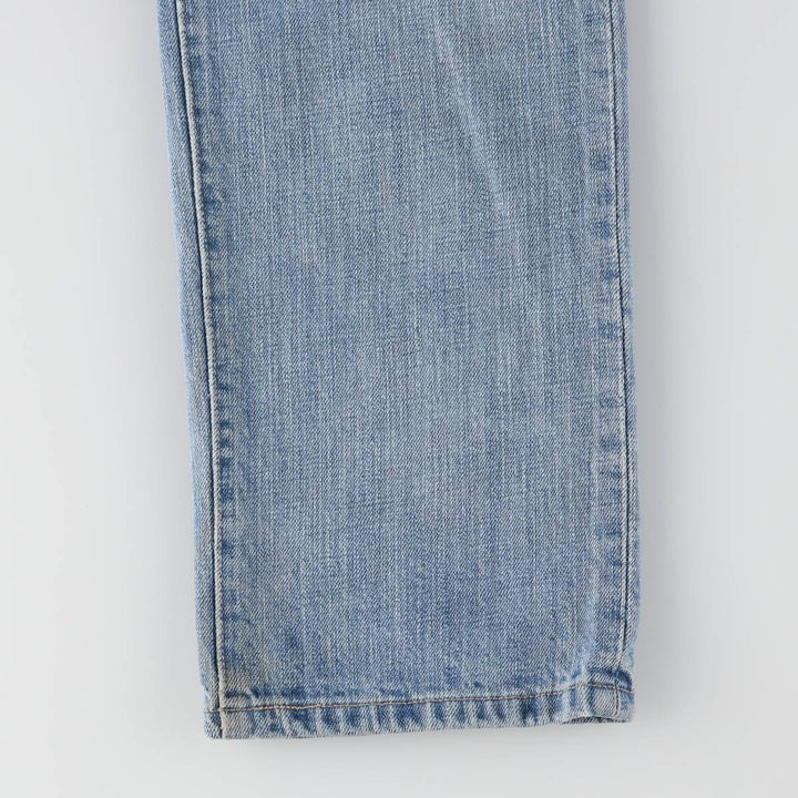 Levi's 501 straight denim pants for men, size W33 cotton blue type Vintage Second Hand