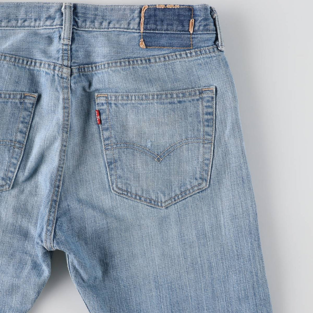 Levi's 501 straight denim pants for men, size W33 cotton blue type Vintage Second Hand