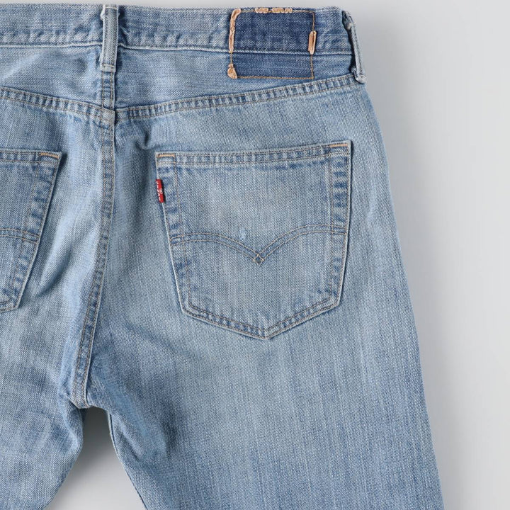 Levi's 501 straight denim pants for men, size W33 cotton blue type Vintage Second Hand