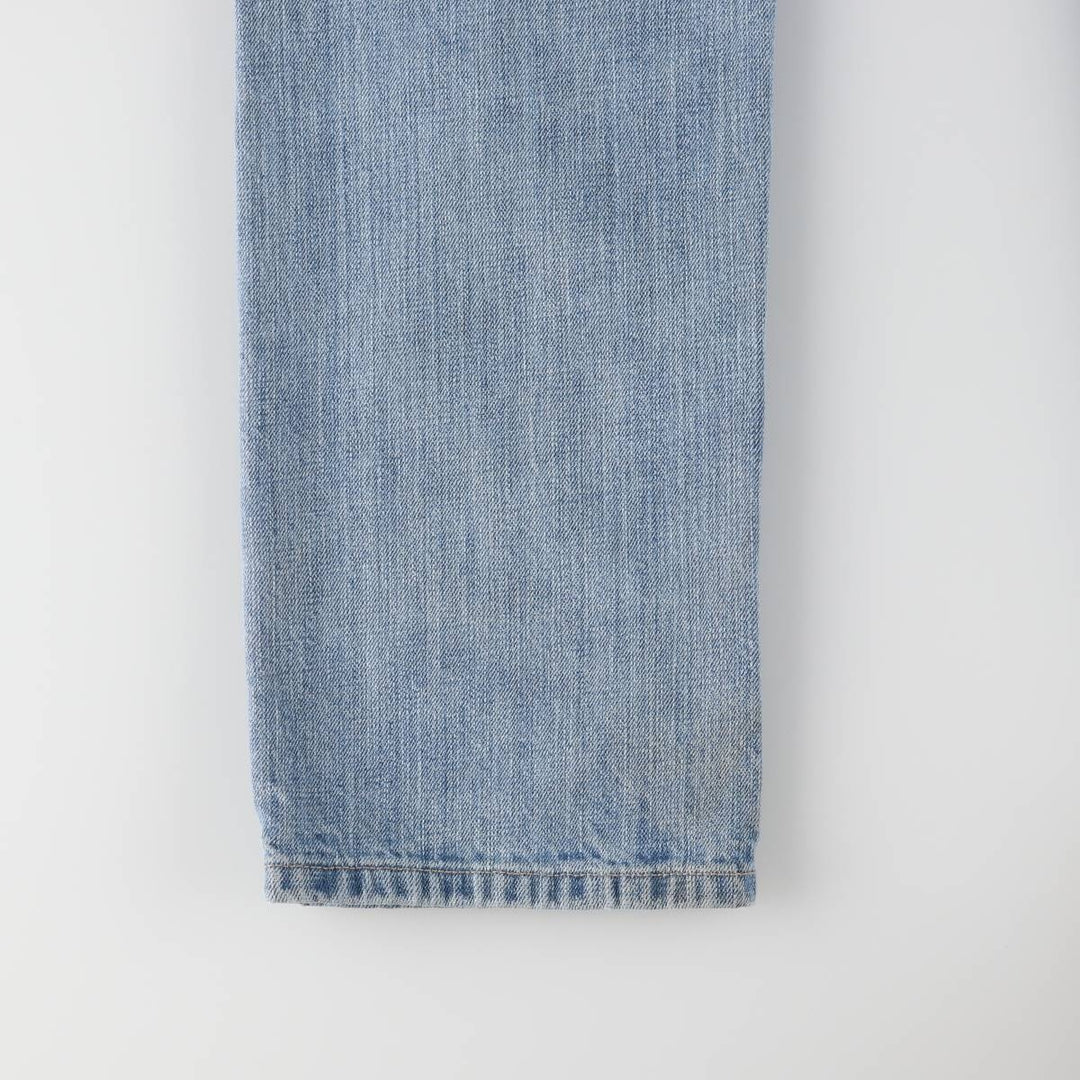 Levi's 501 straight denim pants for men, size W33 cotton blue type Vintage Second Hand