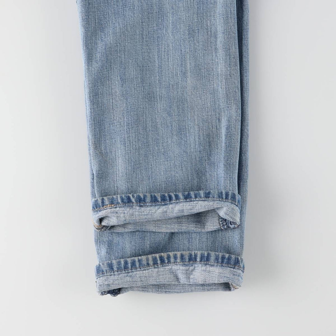 Levi's 501 straight denim pants for men, size W33 cotton blue type Vintage Second Hand