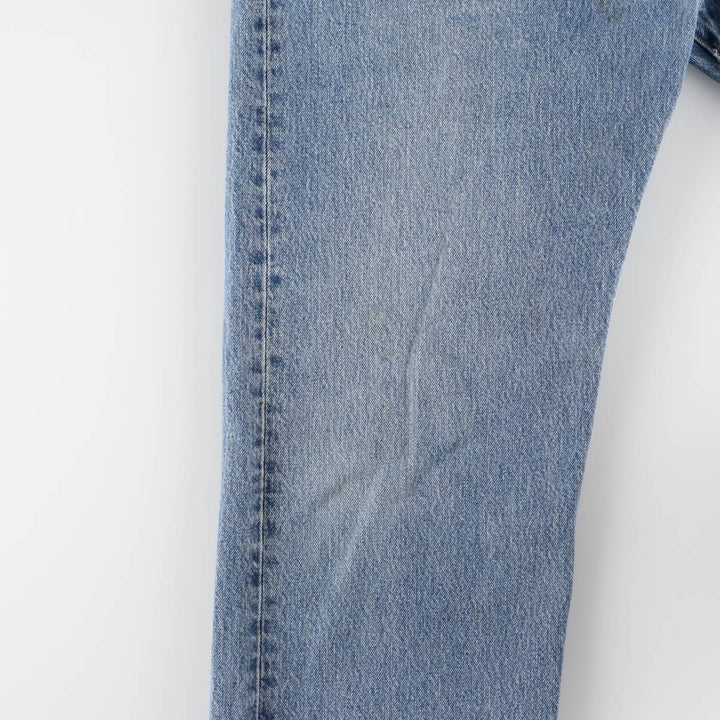 00'S Levi's 501 straight denim pants for men, size W34 cotton Blue type light blue Vintage Second Hand