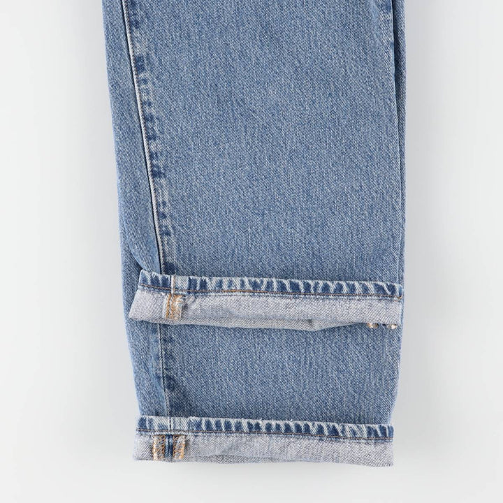 00'S Levi's 501 straight denim pants for men, size W34 cotton Blue type light blue Vintage Second Hand