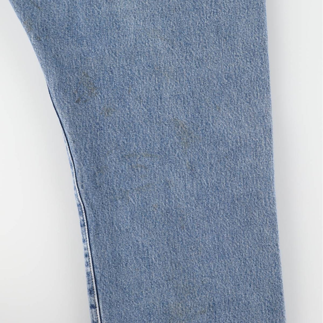 00'S Levi's 501 straight denim pants for men, size W34 cotton Blue type light blue Vintage Second Hand