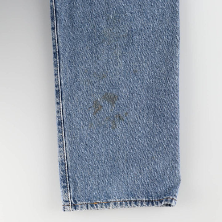 00'S Levi's 501 straight denim pants for men, size W34 cotton Blue type light blue Vintage Second Hand