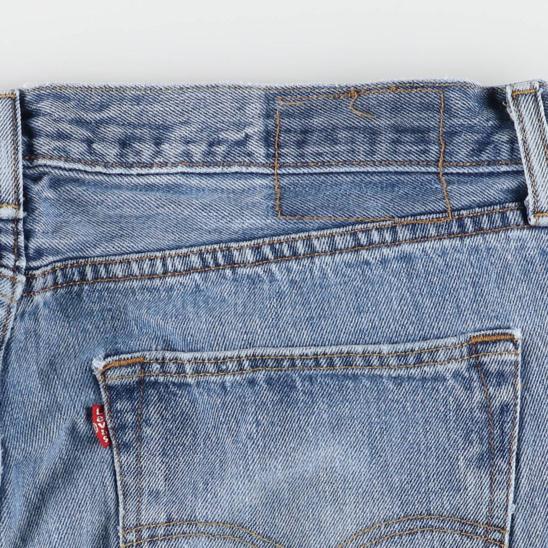 Levi's 501 straight denim pants for men, size W37 cotton Blue type light blue Vintage Second Hand