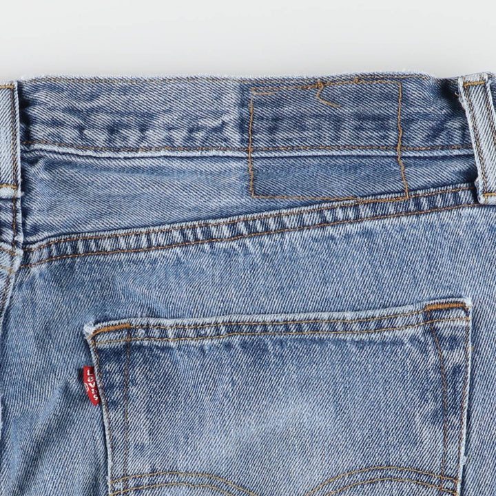 Levi's 501 straight denim pants for men, size W37 cotton Blue type light blue Vintage Second Hand