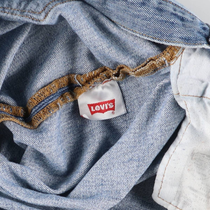 Levi's 501 straight denim pants for men, size W37 cotton Blue type light blue Vintage Second Hand