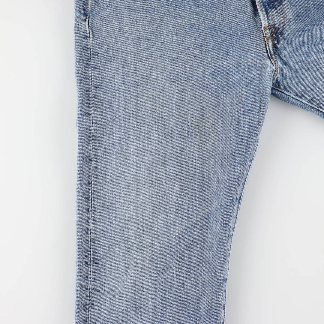 Levi's 501 straight denim pants for men, size W37 cotton Blue type light blue Vintage Second Hand