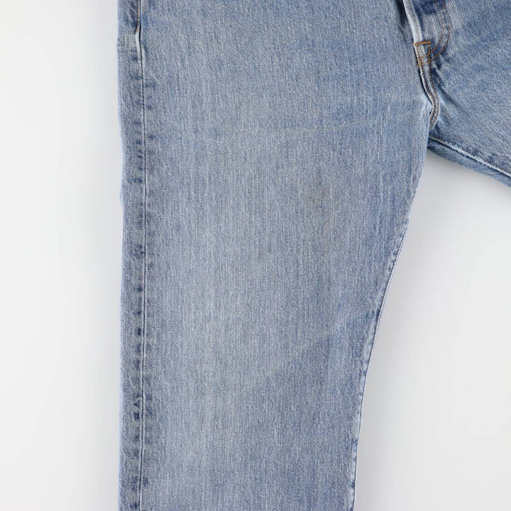 Levi's 501 straight denim pants for men, size W37 cotton Blue type light blue Vintage Second Hand