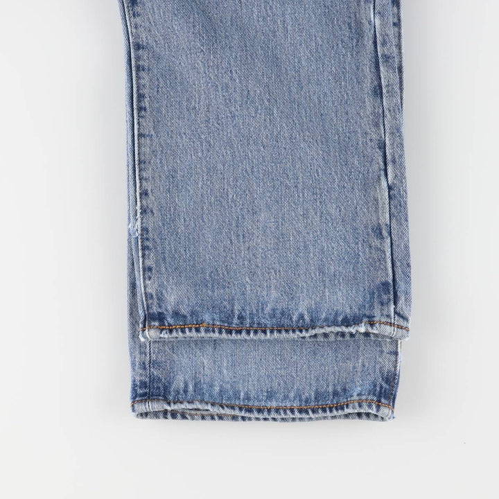Levi's 501 straight denim pants for men, size W37 cotton Blue type light blue Vintage Second Hand