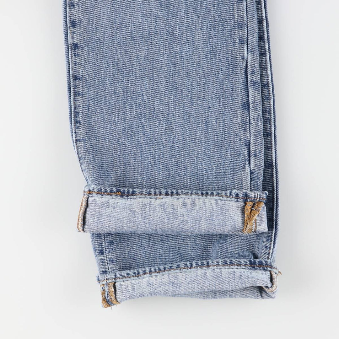 Levi's 501 straight denim pants for men, size W37 cotton Blue type light blue Vintage Second Hand