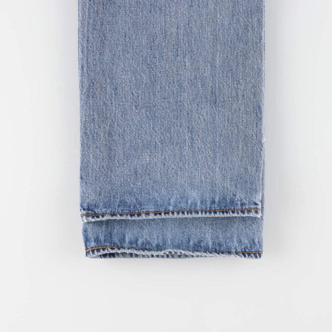 Levi's 501 straight denim pants for men, size W37 cotton Blue type light blue Vintage Second Hand