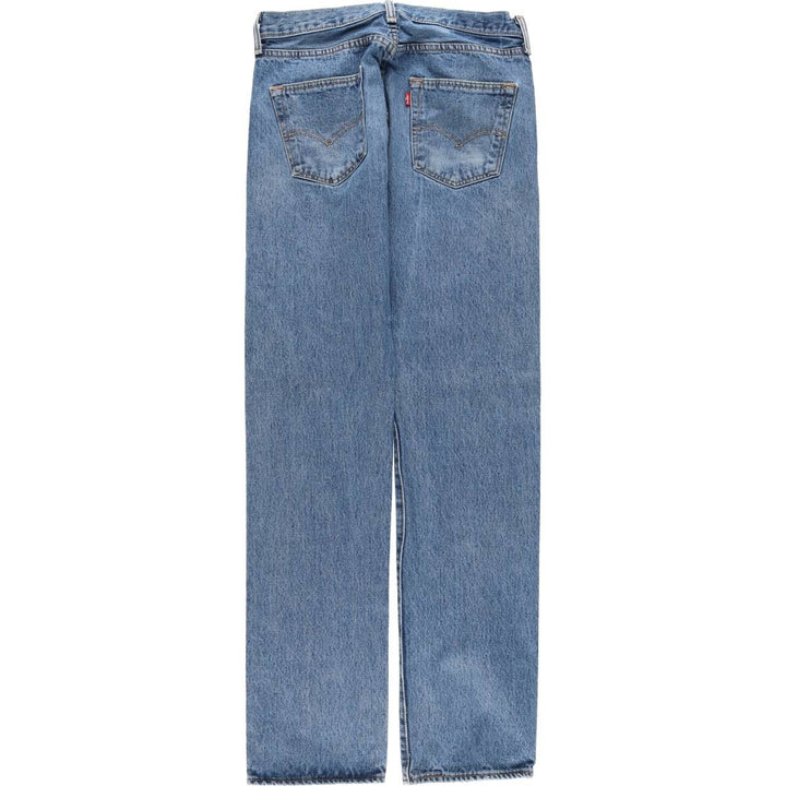 Levi's 501 straight denim pants for men, equivalent to w31 unclear blue type Vintage Second Hand