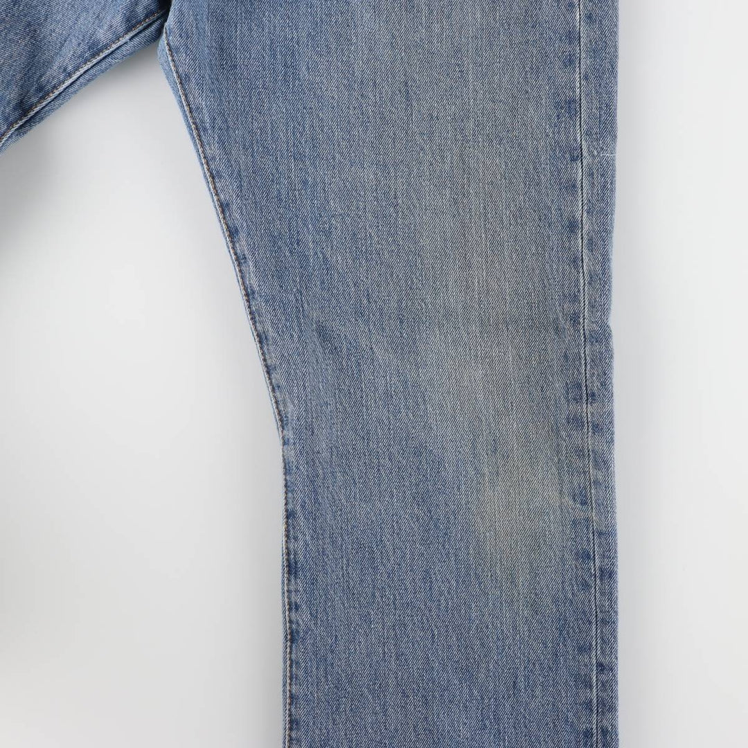 Levi's 501 straight denim pants for men, size W34 cotton Blue type light blue Vintage Second Hand