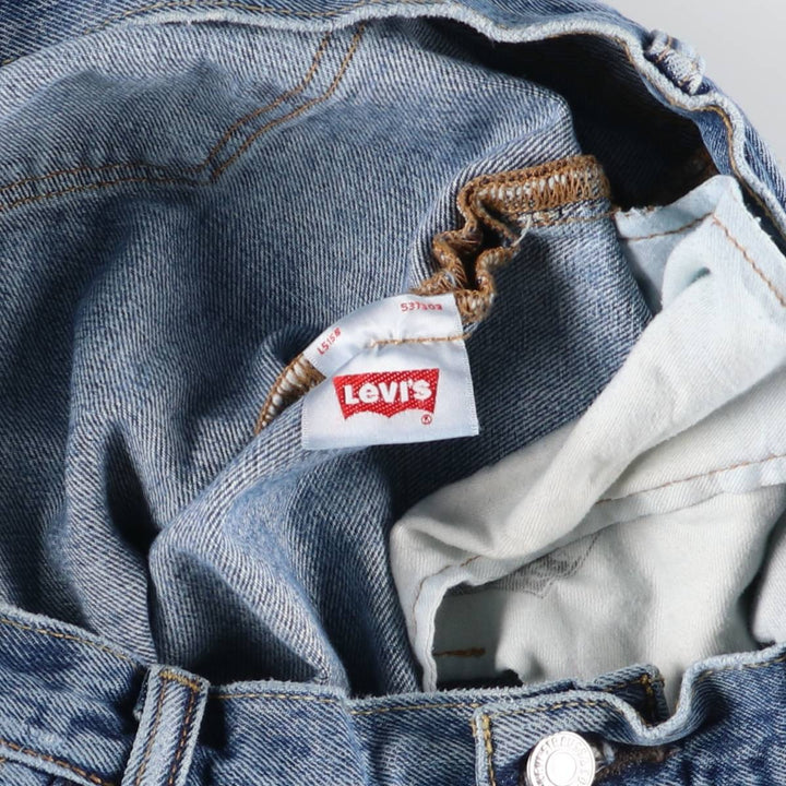 Levi's 501 straight denim pants for men, size W35 cotton Blue type light blue Vintage Second Hand