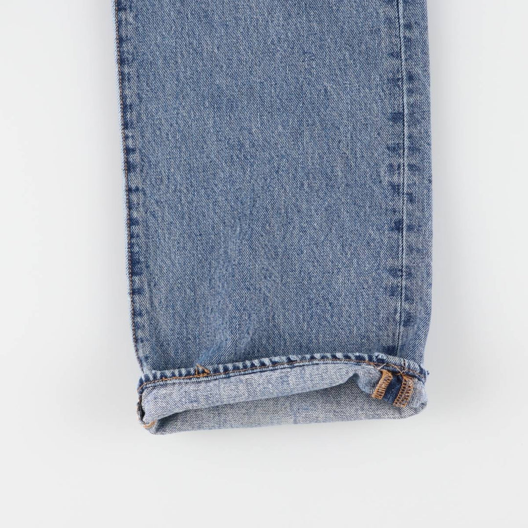 Levi's 501 straight denim pants for men, size W35 cotton Blue type light blue Vintage Second Hand
