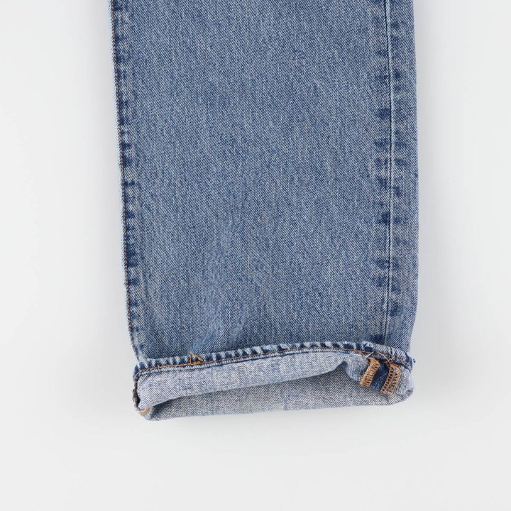 Levi's 501 straight denim pants for men, size W35 cotton Blue type light blue Vintage Second Hand