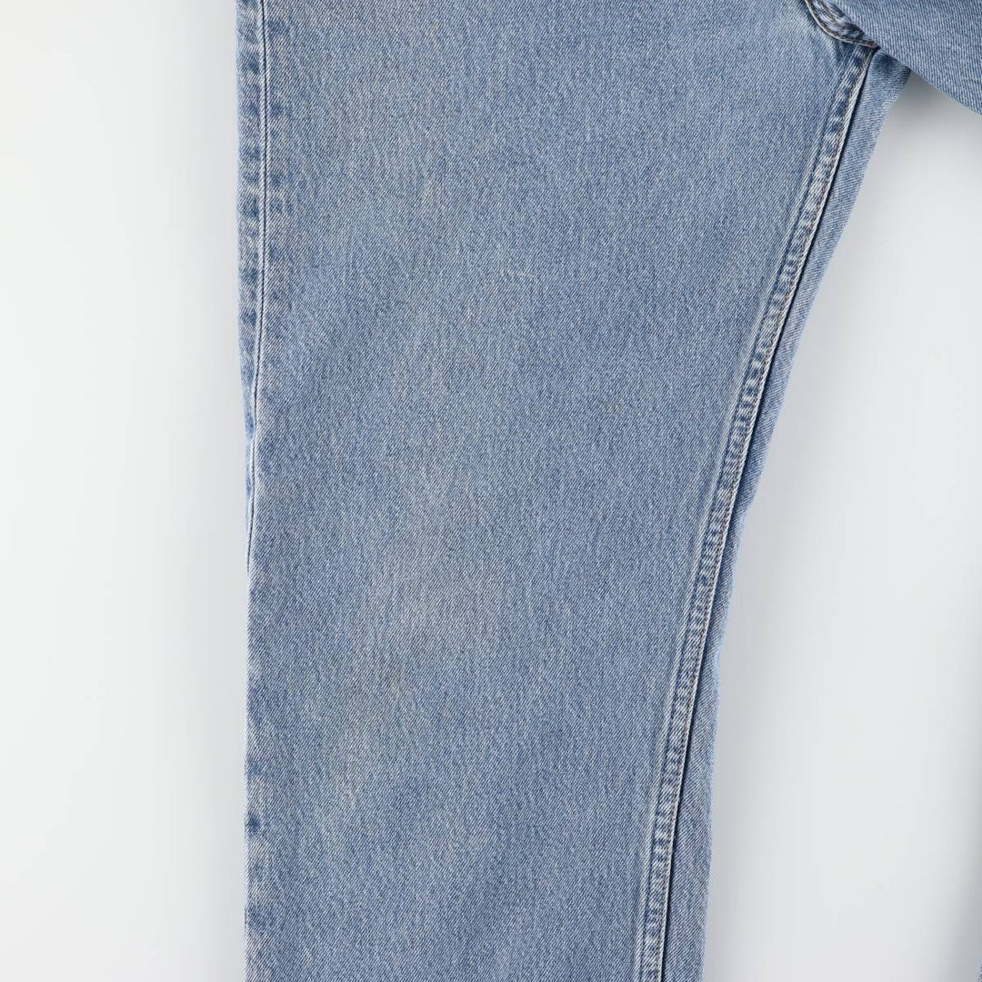 00'S Levi's 501 straight denim pants for men, size W34 cotton blue type Vintage Second Hand
