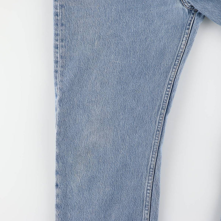 00'S Levi's 501 straight denim pants for men, size W34 cotton blue type Vintage Second Hand