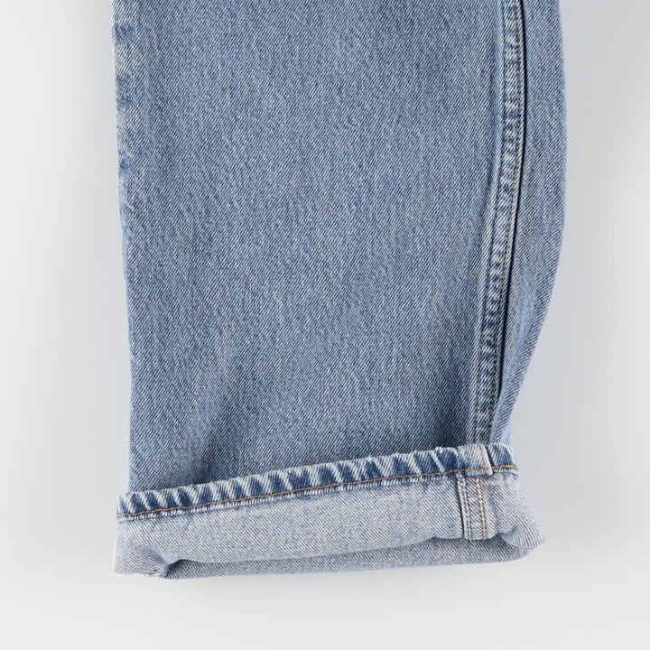 00'S Levi's 501 straight denim pants for men, size W34 cotton blue type Vintage Second Hand