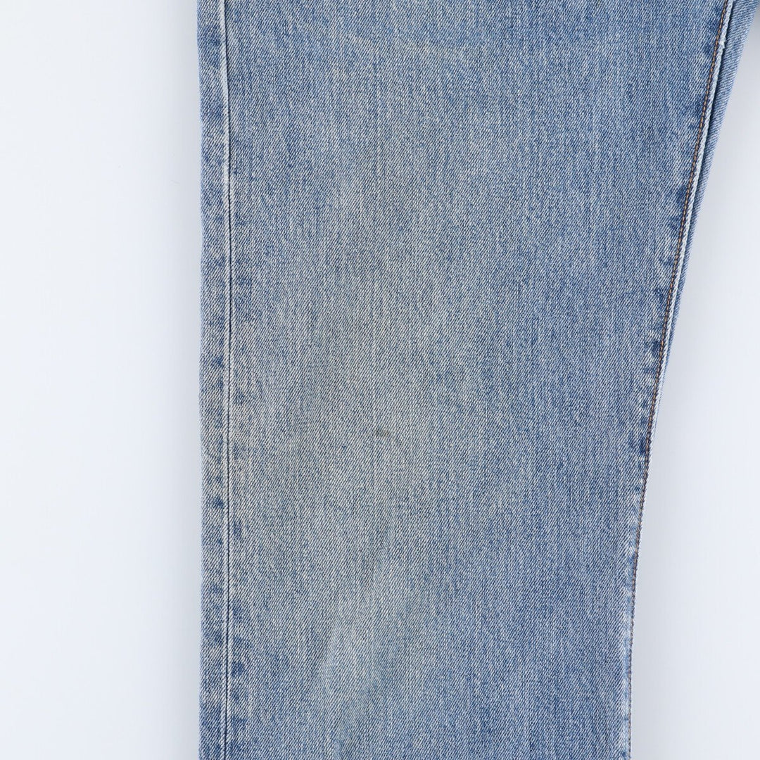 00'S Levi's 501 straight denim pants for men, size w31 cotton blue type Vintage Second Hand