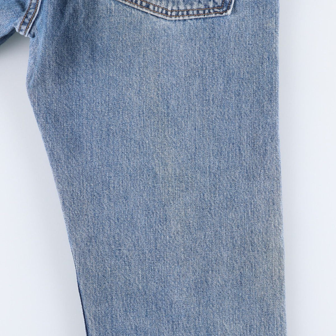 00'S Levi's 501 straight denim pants for men, size w31 cotton blue type Vintage Second Hand