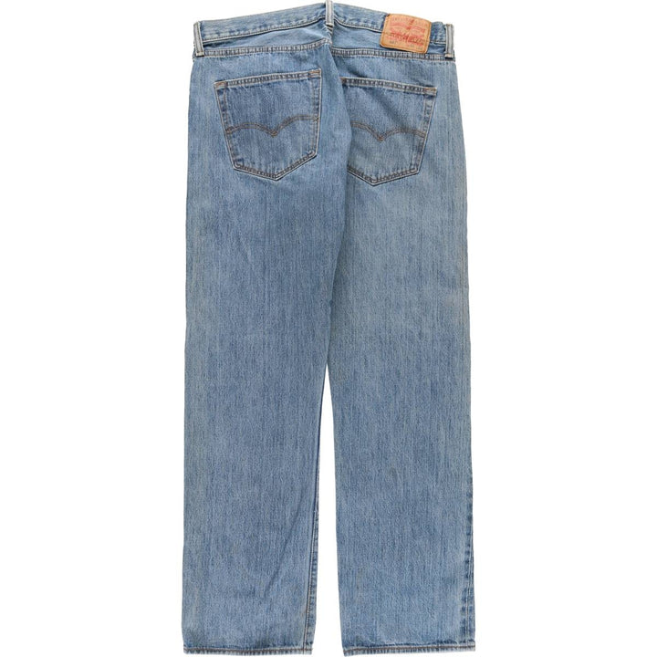 Levi's 501 straight denim pants for men, size W35 cotton blue type Vintage Second Hand