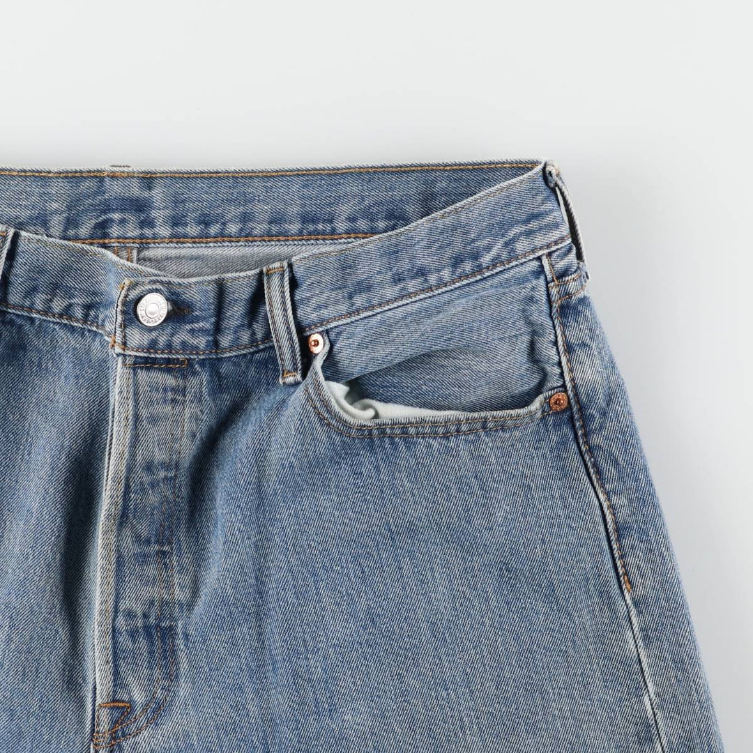 Levi's 501 straight denim pants for men, size W35 cotton blue type Vintage Second Hand
