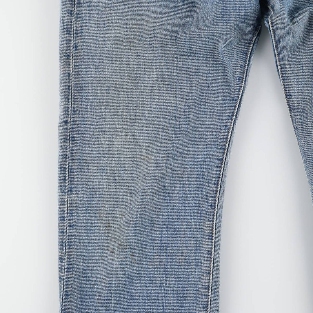 Levi's 501 straight denim pants for men, size W35 cotton blue type Vintage Second Hand