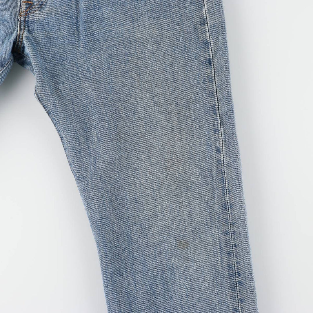 Levi's 501 straight denim pants for men, size W35 cotton blue type Vintage Second Hand
