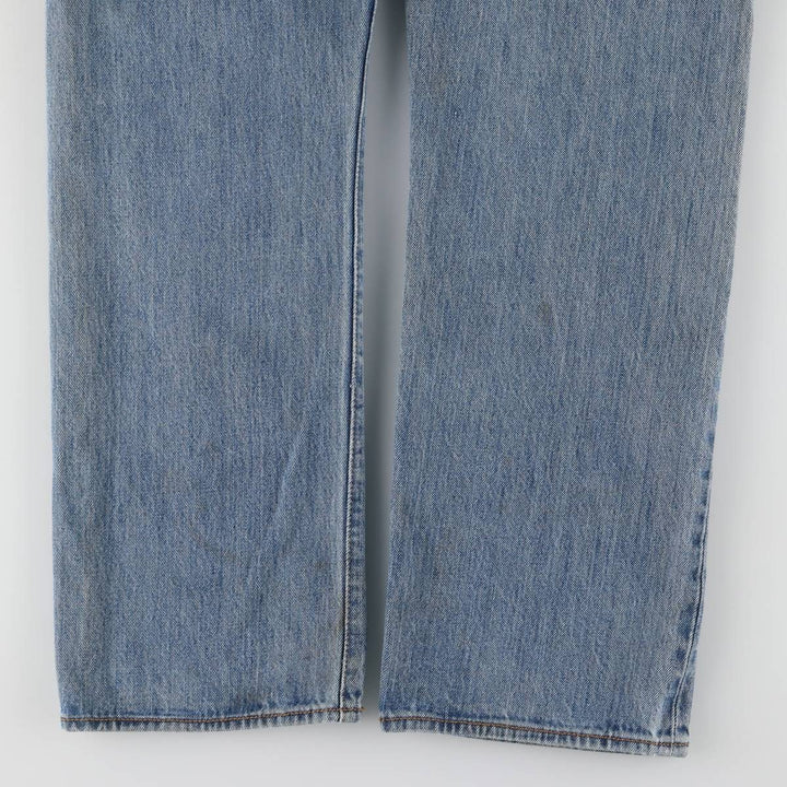 Levi's 501 straight denim pants for men, size W35 cotton blue type Vintage Second Hand
