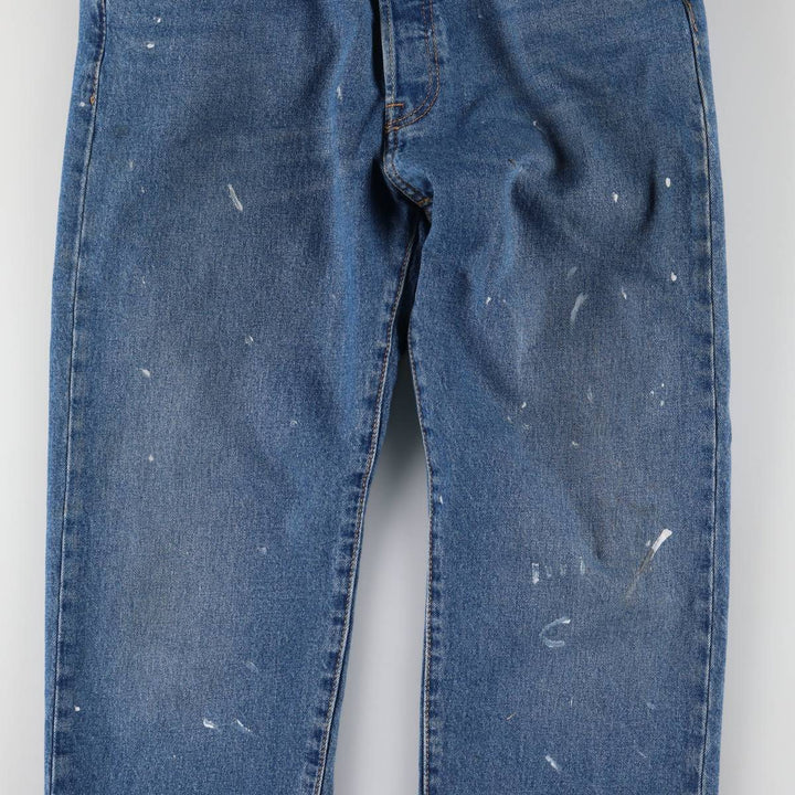Levi's 501 '93 Painted Straight Denim Pants, Men's Size W34 cotton blue type Vintage Second Hand