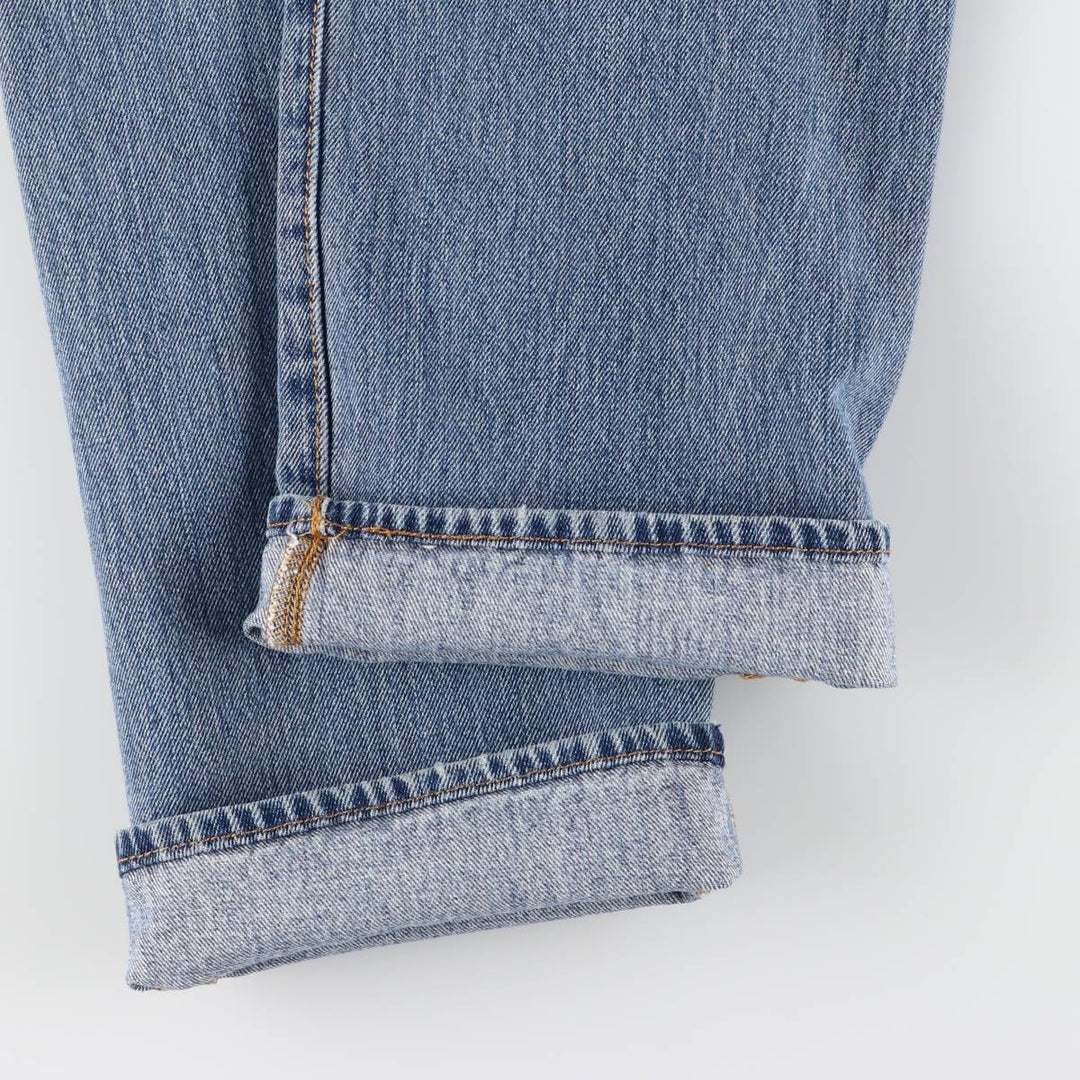 Levi's 501 straight denim pants for men, size W34 cotton blue type Vintage Second Hand