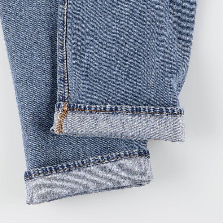 Levi's 501 straight denim pants for men, size W34 cotton blue type Vintage Second Hand