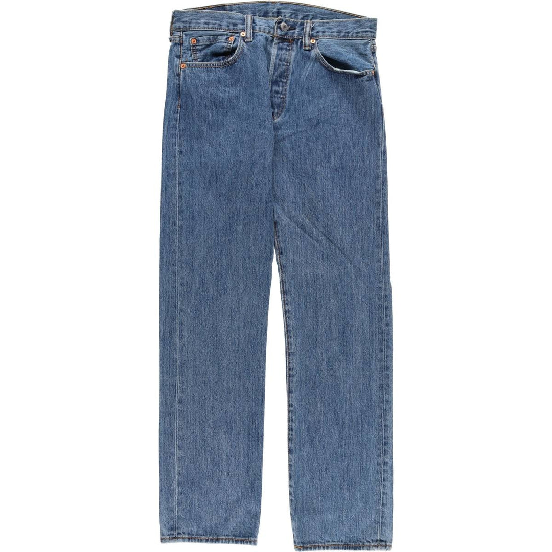 Levi's 501 straight denim pants for men, equivalent to w31 cotton blue type Vintage Second Hand