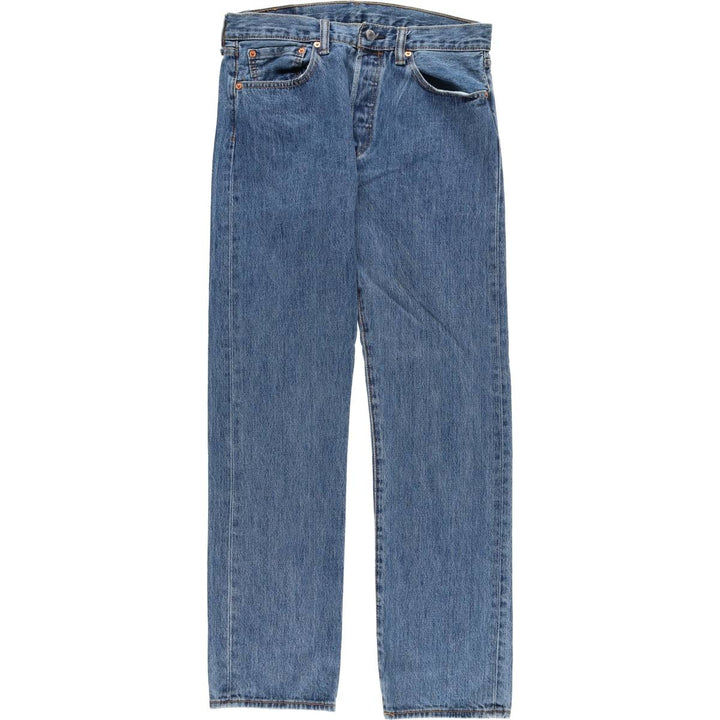Levi's 501 straight denim pants for men, equivalent to w31 cotton blue type Vintage Second Hand