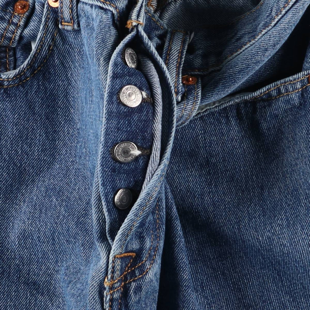 Levi's 501 straight denim pants for men, equivalent to w31 cotton blue type Vintage Second Hand