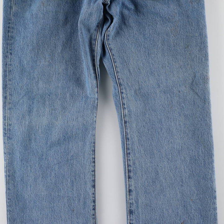 Levi's 501 straight denim pants for men, size W34 cotton blue type Vintage Second Hand