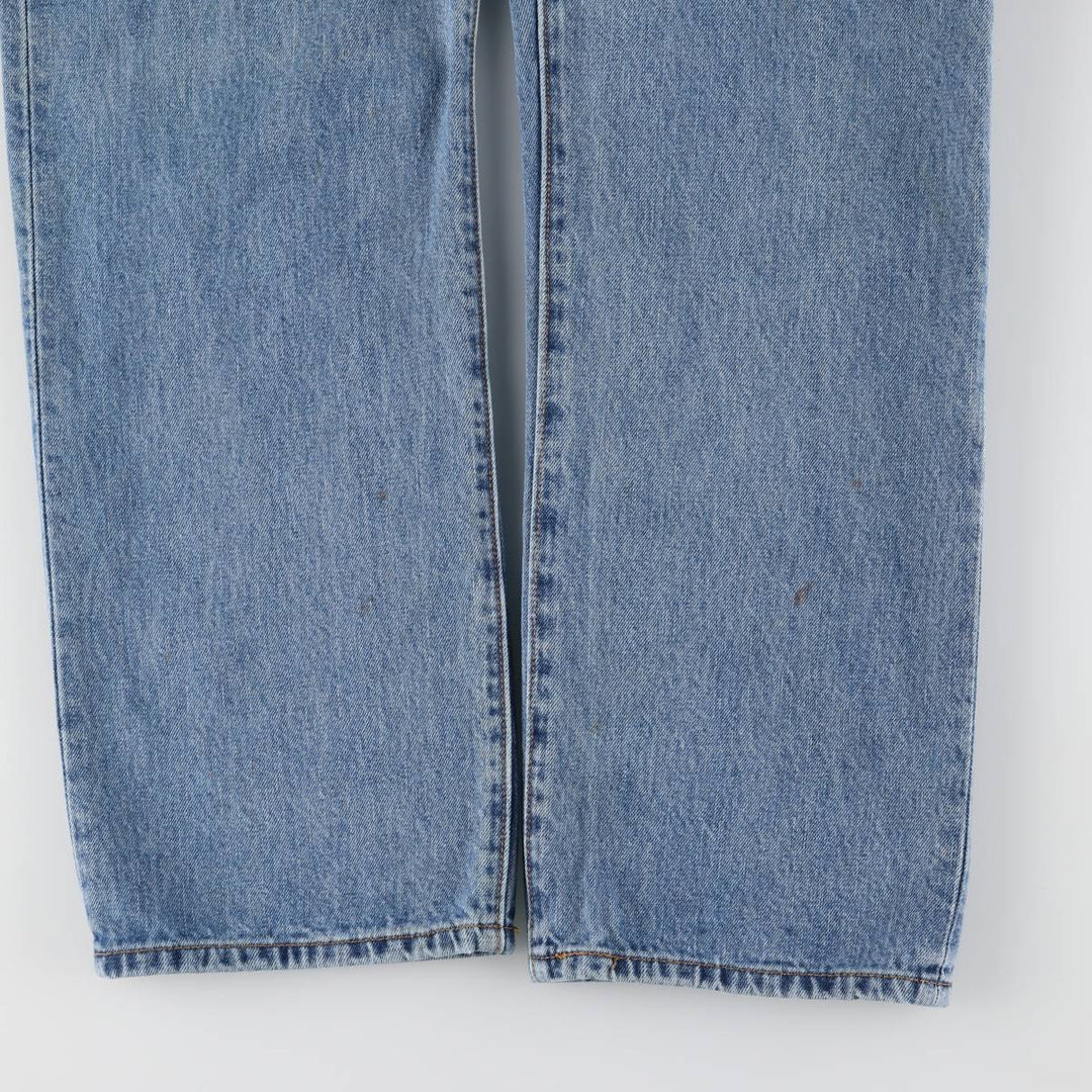 Levi's 501 straight denim pants for men, size W34 cotton blue type Vintage Second Hand