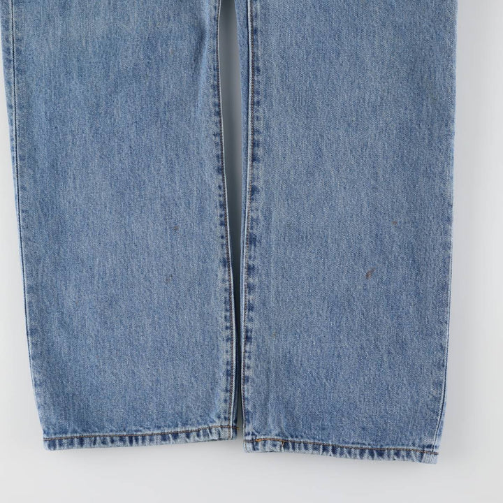 Levi's 501 straight denim pants for men, size W34 cotton blue type Vintage Second Hand