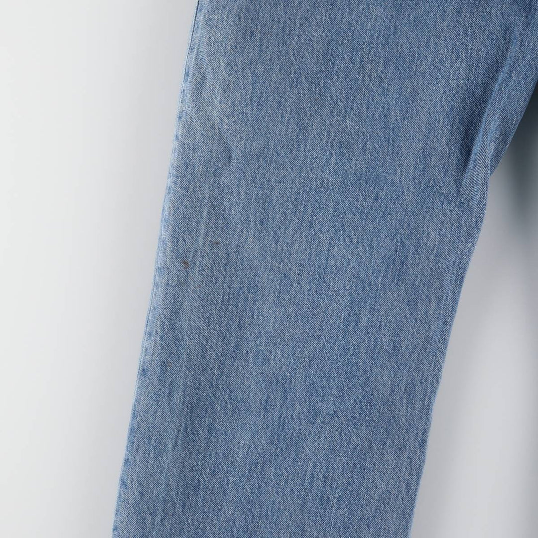 Levi's 501 straight denim pants for men, size W34 cotton blue type Vintage Second Hand